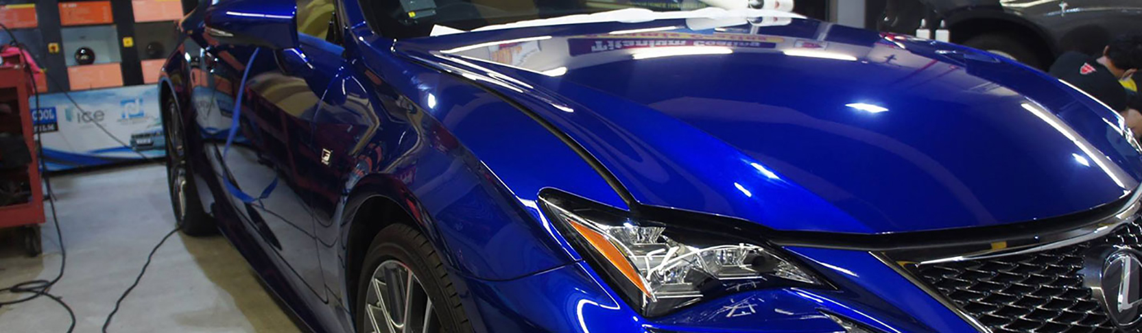 CS-II Paint Protection Blue Lexus Glossy