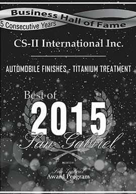 CS II Awards San Gabriel 2015