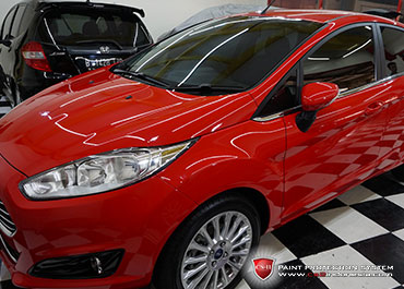 CS-II Paint Protection Indonesia Red Ford Fiesta Glossy